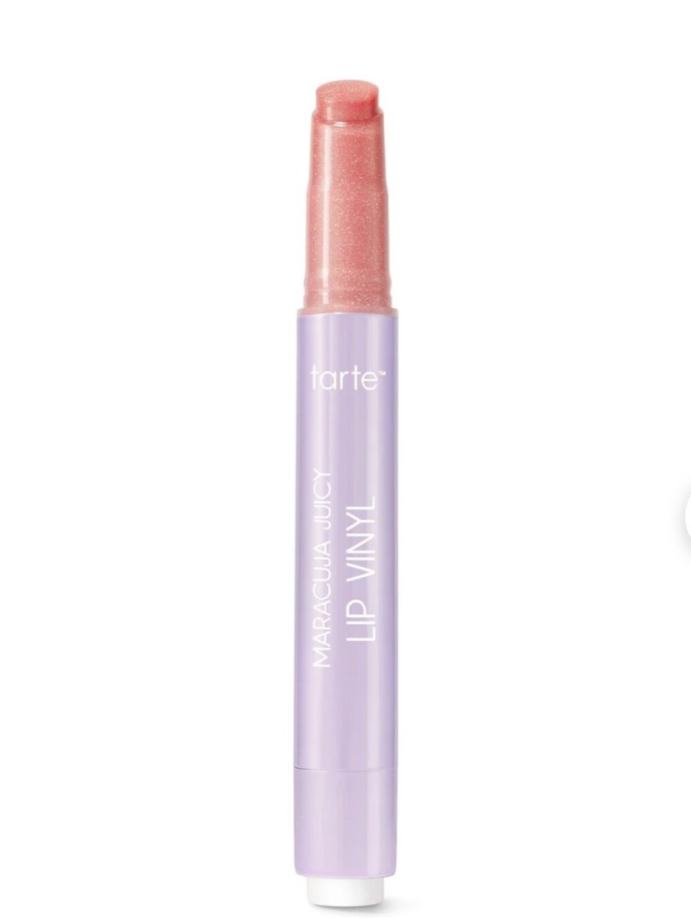 Tarte Maracuja Juicy Lip Vinyl: Shimmering Rose (Soft Pink Beige), Full Size NIB